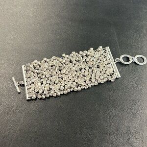 Silver Rhinestone Bracelet